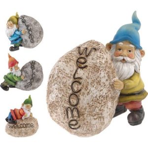 Hagepynt Welcome Hagenisse 16 x 16 cm Assortert