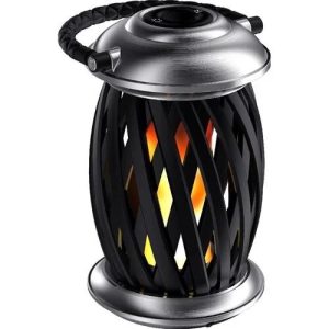 Ignis Flammelampe Svart/Stål